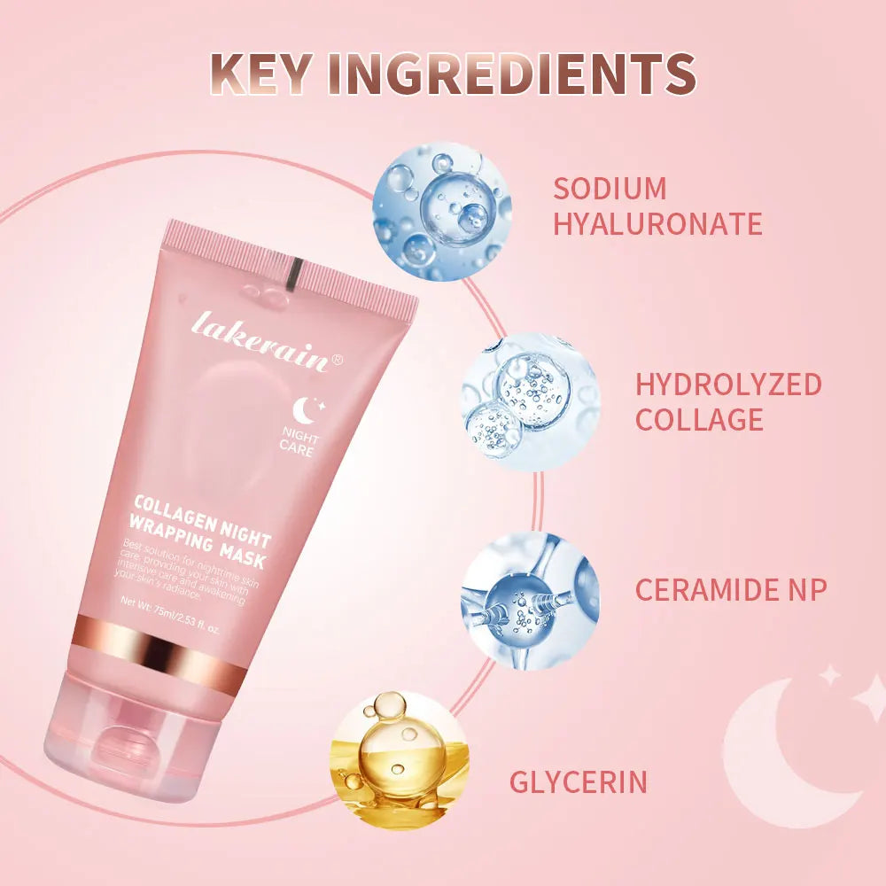 Korean Deep Collagen Mask Peel Off Mask Face Anti Wrinkle Lifting