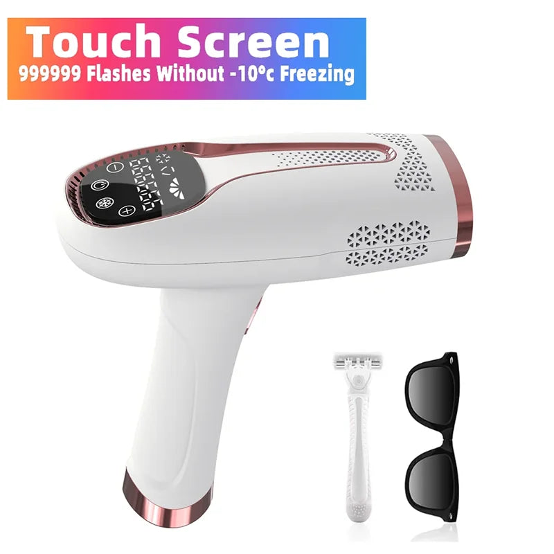 Pulsed light hair remover