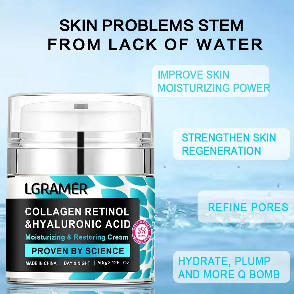 Retinol Lifting Firming Cream Collagen Wrinkle Remover Face Cream