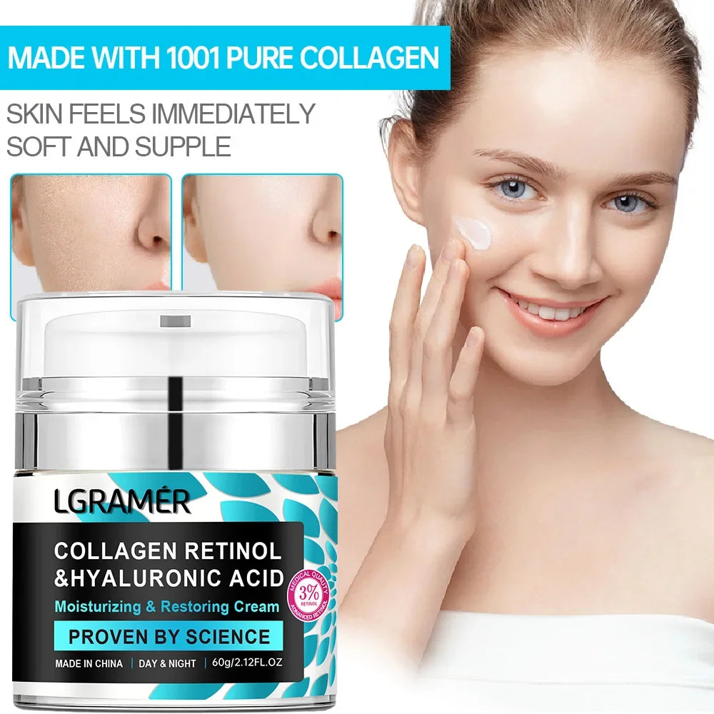 Retinol Lifting Firming Cream Collagen Wrinkle Remover Face Cream