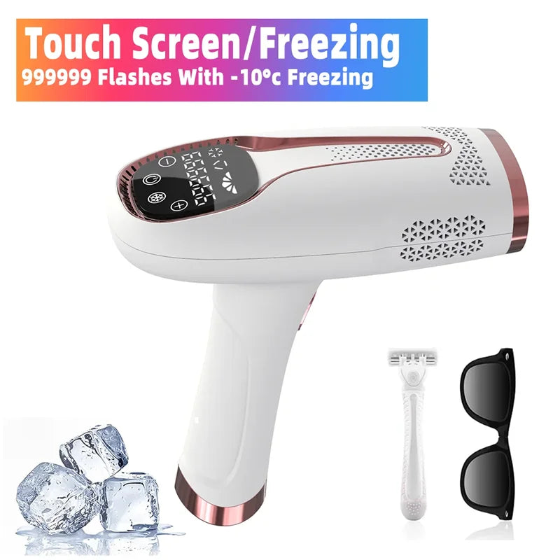 Pulsed light hair remover