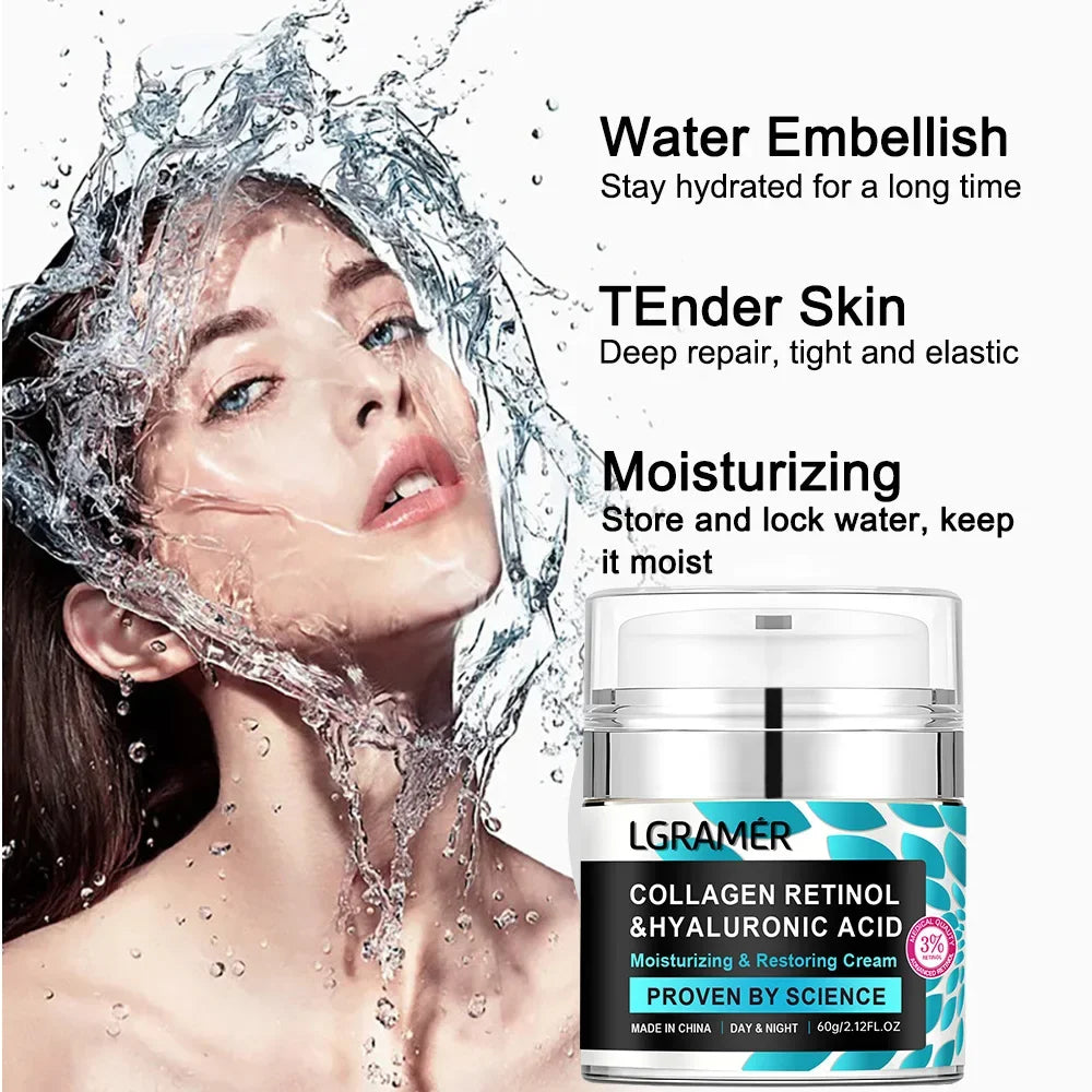 Retinol Lifting Firming Cream Collagen Wrinkle Remover Face Cream
