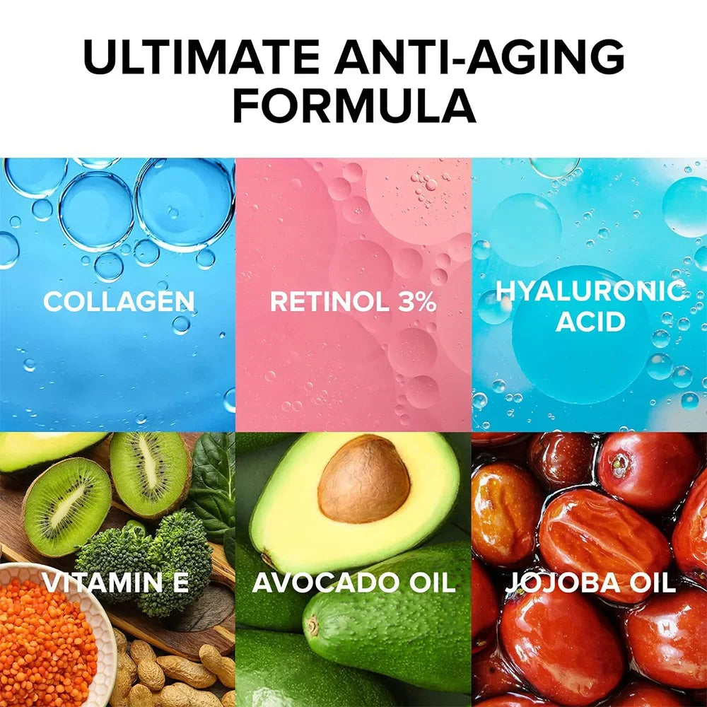 Retinol Lifting Firming Cream Collagen Wrinkle Remover Face Cream